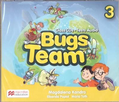 Bugs Team 3 (4 CD) MACMILLAN. Autor: Magdalena Kondro. SmakLiter.pl Okładka książki Bugs Team 3 (4 CD) MACMILLAN