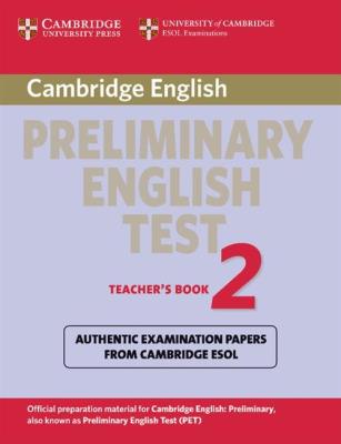 Opakowanie Cambridge English Preliminary English Test 2 Teacher's Book