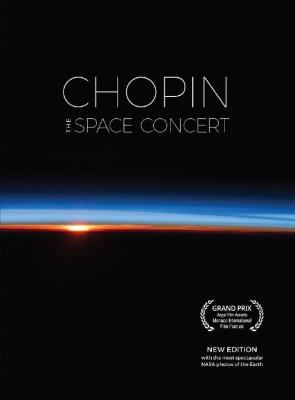 Chopin. The Space Concert DVD + CD. Autor: Adam Ustynowicz. SmakLiter.pl Okładka książki Chopin. The Space Concert DVD + CD