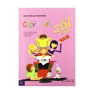 Okładka książki Clave de sol 3 przewodnik metodyczny