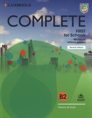 Okładka książki Complete First for Schools Workbook without Answers with Audio Download