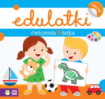Okładka książki ĆWICZENIA 5-LATKA EDULATKI