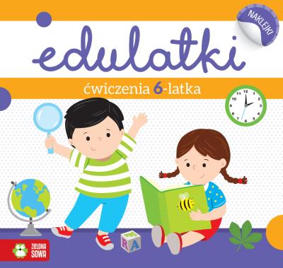 Okładka książki ĆWICZENIA 6-LATKA EDULATKI