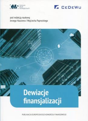 Okładka książki Dewiacje finansjalizacji