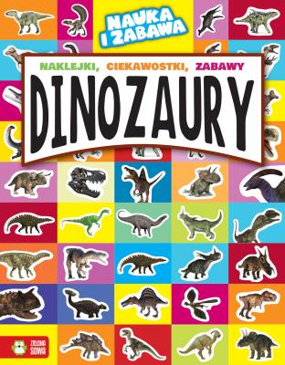 DINOZAURY. Autor: Marta Maruszczak. SmakLiter.pl Okładka książki DINOZAURY