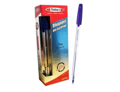 Długopis Today's Trix niebieski (10szt) NOSTER. Wydawca: Noster. SmakLiter.pl Opakowanie Długopis Today's Trix niebieski (10szt) NOSTER