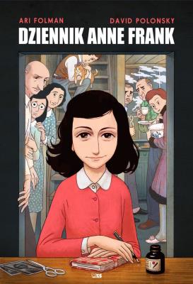 Dziennik Anne Frank. Autor: Ari Folman, Polonsky David. SmakLiter.pl Okładka książki Dziennik Anne Frank