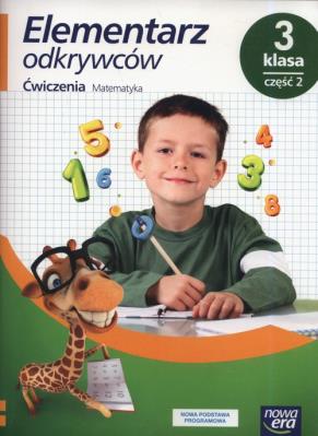 Okładka książki Elementarz odkrywców 3 Matematyka Ćwiczenia cz2 NE