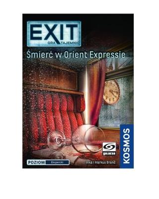 Exit: Śmierć w Orient Expressie GALAKTA. Wydawca: GALAKTA. SmakLiter.pl Opakowanie Exit: Śmierć w Orient Expressie GALAKTA
