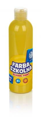 Opakowanie Farba szkolna Astra 250ml żółta