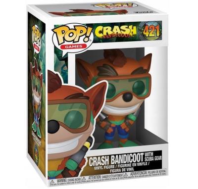 Opakowanie Figurka Funko Pop: Crash Bandicoot - Scuba Crash