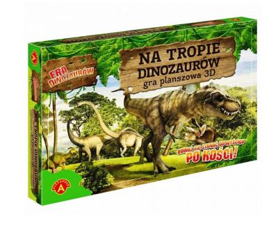 Opakowanie Gra 3D na tropie dinozaurów - Era dinozaurów