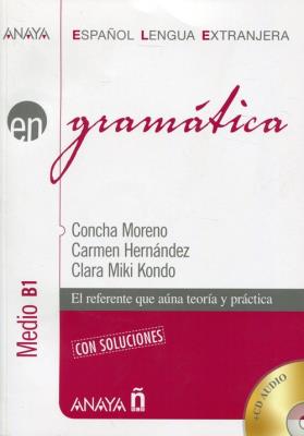 Opakowanie Gramatica Medio B1 con soluciones + CD