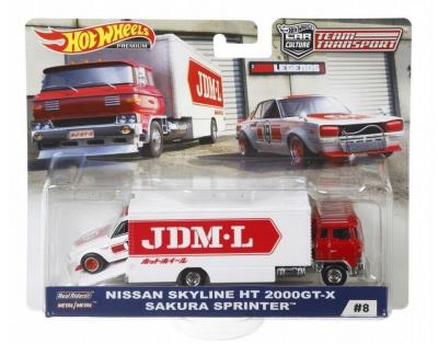 Opakowanie Hot Wheels Pojazd transportowy Sakura Sprinter