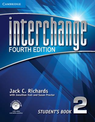 Interchange 2 Student's Book + DVD. Autor: Jack C. Richards and Carlos Barbisan, Hull Jonathan. SmakLiter.pl Okładka książki Interchange 2 Student's Book + DVD