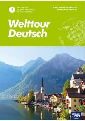 J. Niemiecki 1 Welttour Deutsch ćw NE. Autor: Katarzyna Szachowska. Sylwia Mróz-Dwornikowska. SmakLiter.pl Okładka książki J. Niemiecki 1 Welttour Deutsch ćw NE