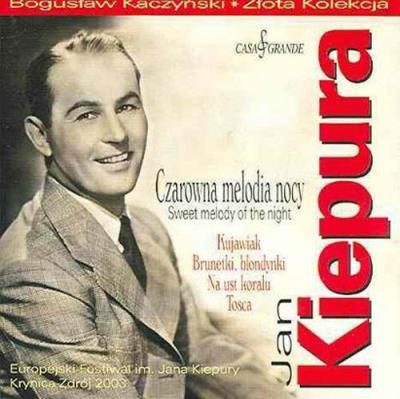 Jan Kiepura. Czarowna melodia nocy. Wydawca: CASA GRANDE. SmakLiter.pl Opakowanie Jan Kiepura. Czarowna melodia nocy