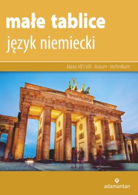 JĘZYK NIEMIECKI MAŁE TABLICE WYD. 10. Autor: Czauderna Maciej, Grosse Robert. SmakLiter.pl Okładka książki JĘZYK NIEMIECKI MAŁE TABLICE WYD. 10