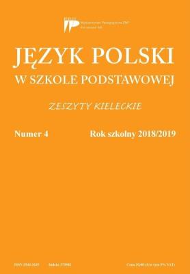 Język polski w szkole podstawowej nr 4 2018/2019. Autor:   Praca zbiorowa. SmakLiter.pl Okładka książki Język polski w szkole podstawowej nr 4 2018/2019