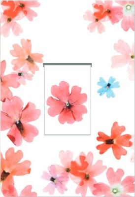 Opakowanie Karnet z zakładką magnetyczną 12x18 cm + koperta Pierwiosnek