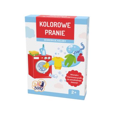 Kolorowe pranie TREFL. Wydawca: Trefl. SmakLiter.pl Opakowanie Kolorowe pranie TREFL