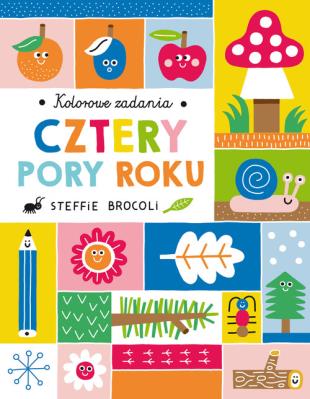 Okładka książki Kolorowe zadania. Cztery pory roku