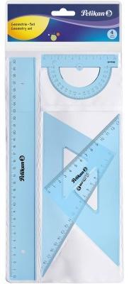 Komplet geometryczny. Wydawca: Pelikan. SmakLiter.pl Opakowanie Komplet geometryczny