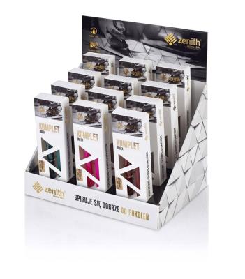 Komplet Omega Nice w etui mix kol. (12szt) ZENITH. Wydawca: ZENITH. SmakLiter.pl Opakowanie Komplet Omega Nice w etui mix kol. (12szt) ZENITH