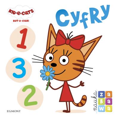 Kot-o-ciaki. Cyfry. Nauka i zabawa. Autor: Opracowanie zbiorowe. SmakLiter.pl Okładka książki Kot-o-ciaki. Cyfry. Nauka i zabawa