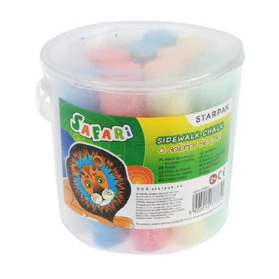 Opakowanie Kreda chodnikowa 6 kolorów Safari