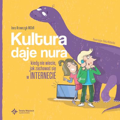 Kultura daje nura. Autor: Ines Krawczyk MChR. SmakLiter.pl Okładka książki Kultura daje nura