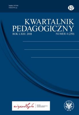 Opakowanie Kwartalnik Pedagogiczny 2018/4 (250)