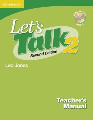 Let's Talk 2 Teacher's Manual 2 with Audio CD. Autor: Jones Leo. SmakLiter.pl Okładka książki Let's Talk 2 Teacher's Manual 2 with Audio CD