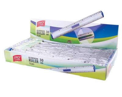 Opakowanie Linijka aluminiowa 30cm (12szt) EASY