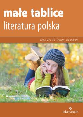 Okładka książki LITERATURA POLSKA MAŁE TABLICE WYD. 11