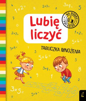 Okładka książki LUBIĘ LICZYĆ TABLICZKA MNOŻENIA