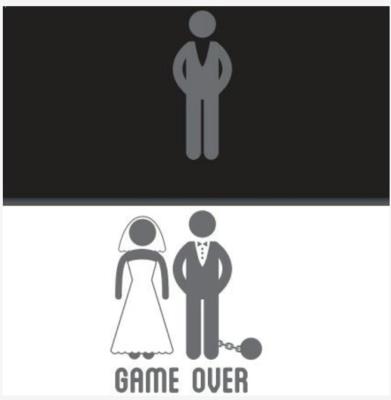 Opakowanie Magiczny kubek Game Over