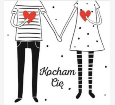 Opakowanie Magiczny kubek Kocham Cię