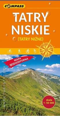 Okładka książki Mapa turystyczna - Tatry Niskie 1:50 000