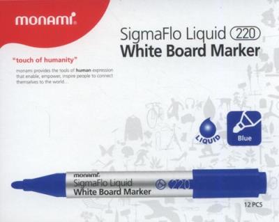 Opakowanie Marker do tablic Monami SigmaFlo 220 niebieski 12 sztuk