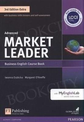 Market Leader 3E Extra Advanced SB + MyEnglishLab. Autor: Dubicka Iwonna, OKeeffe Margaret. SmakLiter.pl Okładka książki Market Leader 3E Extra Advanced SB + MyEnglishLab