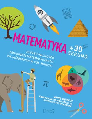 Matematyka w 30 sekund. Autor: Anne Rooney. SmakLiter.pl Okładka książki Matematyka w 30 sekund