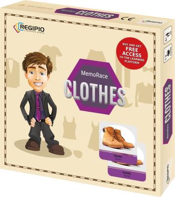 MemoRace Clothes REGIPIO. Wydawca: Regipio. SmakLiter.pl Opakowanie MemoRace Clothes REGIPIO