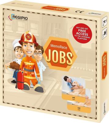MemoRace Jobs REGIPIO. Wydawca: Regipio. SmakLiter.pl Opakowanie MemoRace Jobs REGIPIO