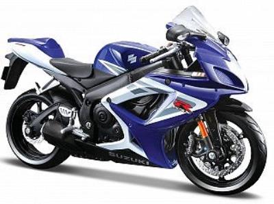 Opakowanie MOTOCYKL SUZUKI GSX-R750 SKALA 1:12 MAISTO 31101