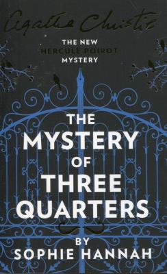 Mystery of three quarters. Autor: Agatha Christie, Hannah Sophie. SmakLiter.pl Okładka książki Mystery of three quarters