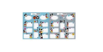 Opakowanie Naklejki na zeszyty Mickey Mouse