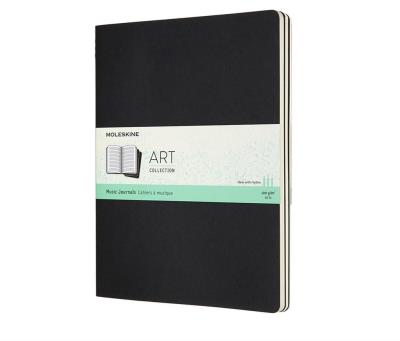 Opakowanie Notes linia XL Music Cahier czarny MOLESKIN