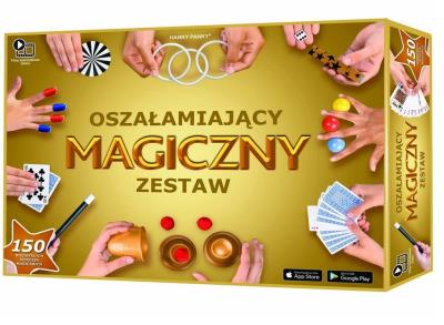 Oszałamiająca magia złota 150 sztuczek Cartamu. Wydawca: Cartamundi. SmakLiter.pl Opakowanie Oszałamiająca magia złota 150 sztuczek Cartamu
