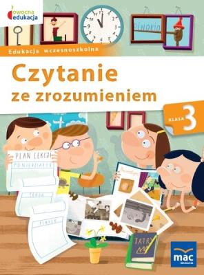 Owocna edukacja SP 3 Czytanie ze zrozumieniem MAC. Autor: Andrzej Pustuła Balbina Piechocińska Czesław Cyra. SmakLiter.pl Okładka książki Owocna edukacja SP 3 Czytanie ze zrozumieniem MAC